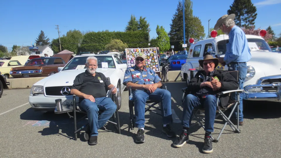Classic vehicles on display at the Country Car Show