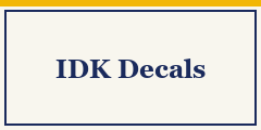 IDK Decals logo